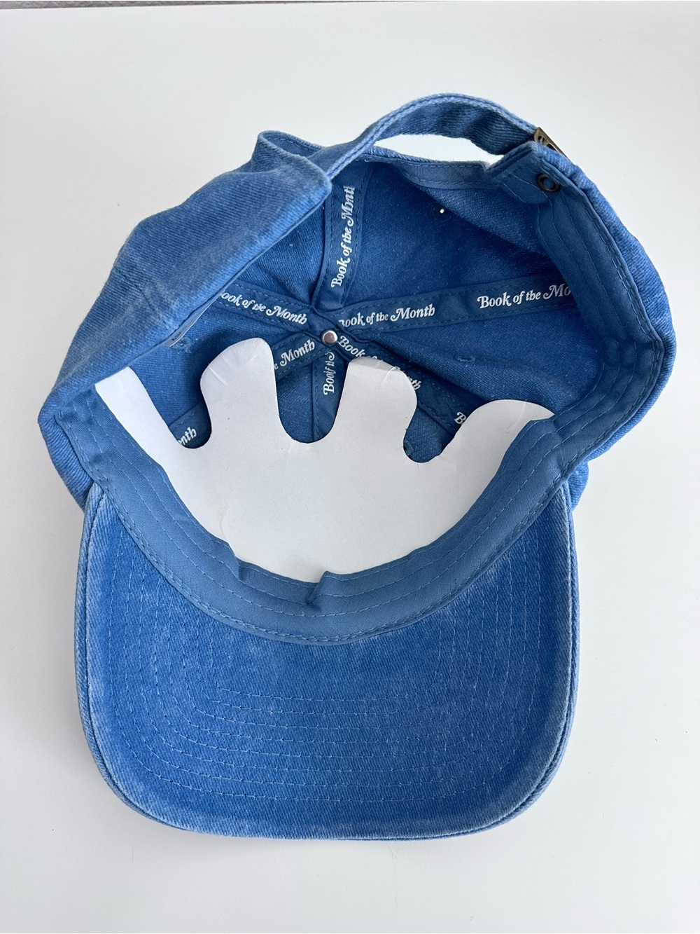 Reading Is Sexy Blue Denim Baseball Hat - Picture 3 of 3
